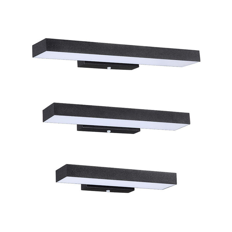Outdoor Wall Light LED Motion Sensor Stainless Steel Rectangular Patio Garden Entryway