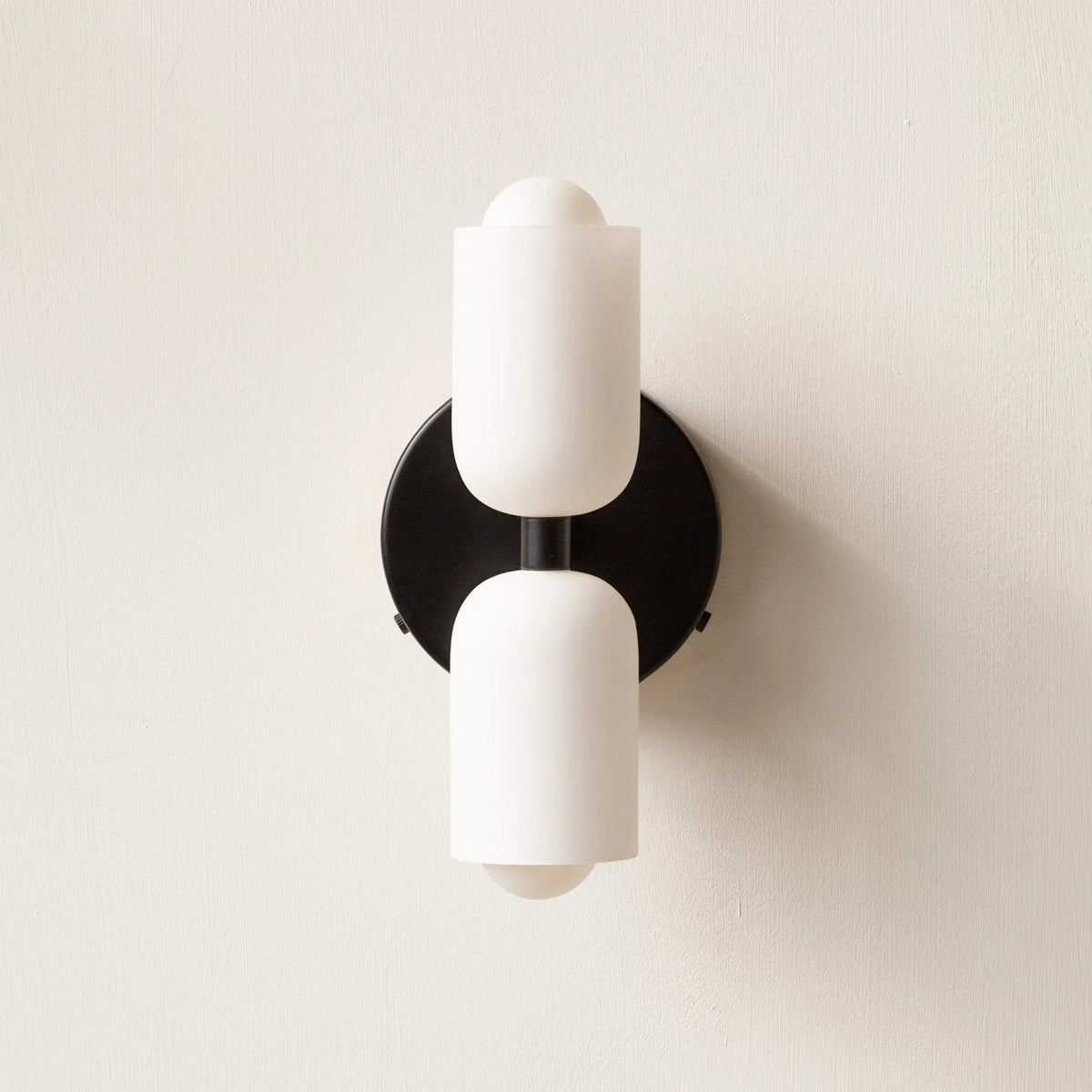 Up and Down Wall Light E14 Twin Shade Sconce for Bedrooms