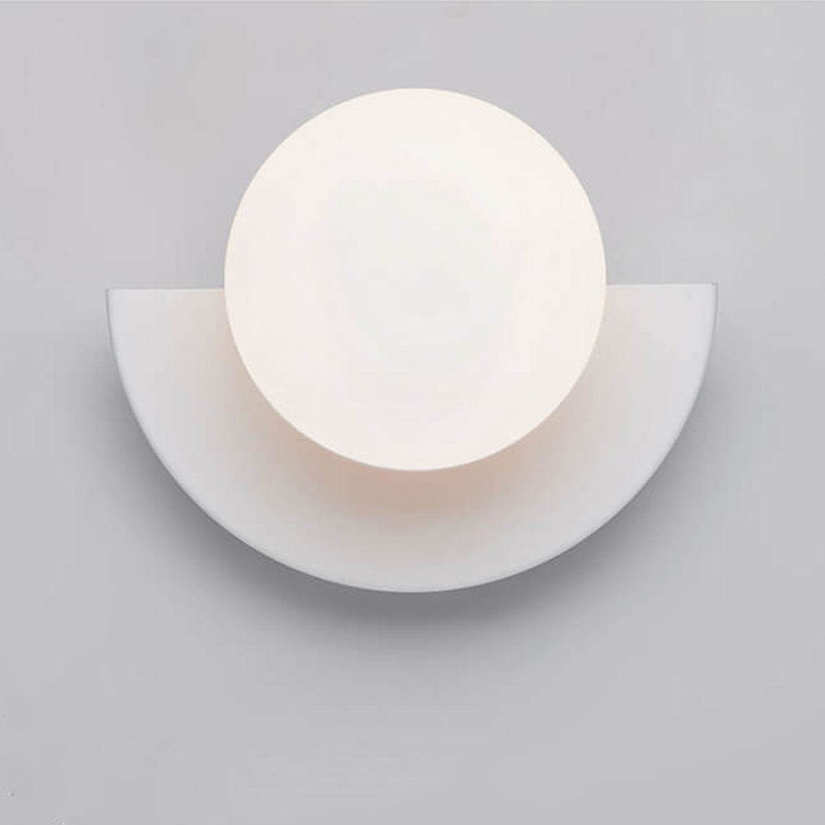 Glass Globe Wall Light Sconce G9 Modern Minimalist Living Room Bedroom Hallway