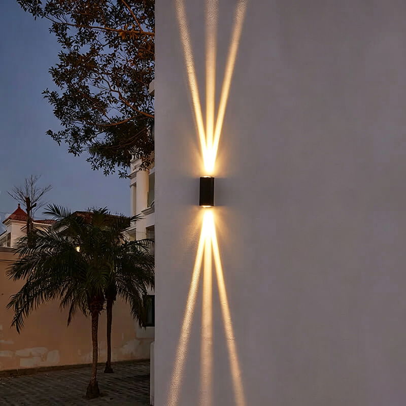 Outdoor Wall Light LED Up Down Aluminium Patio Modern Minimalist Garden