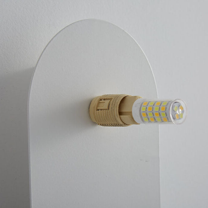 Wall Light Sconce Glass Ring Base G9 Nordic Minimalist Hallway Bedroom Living Room