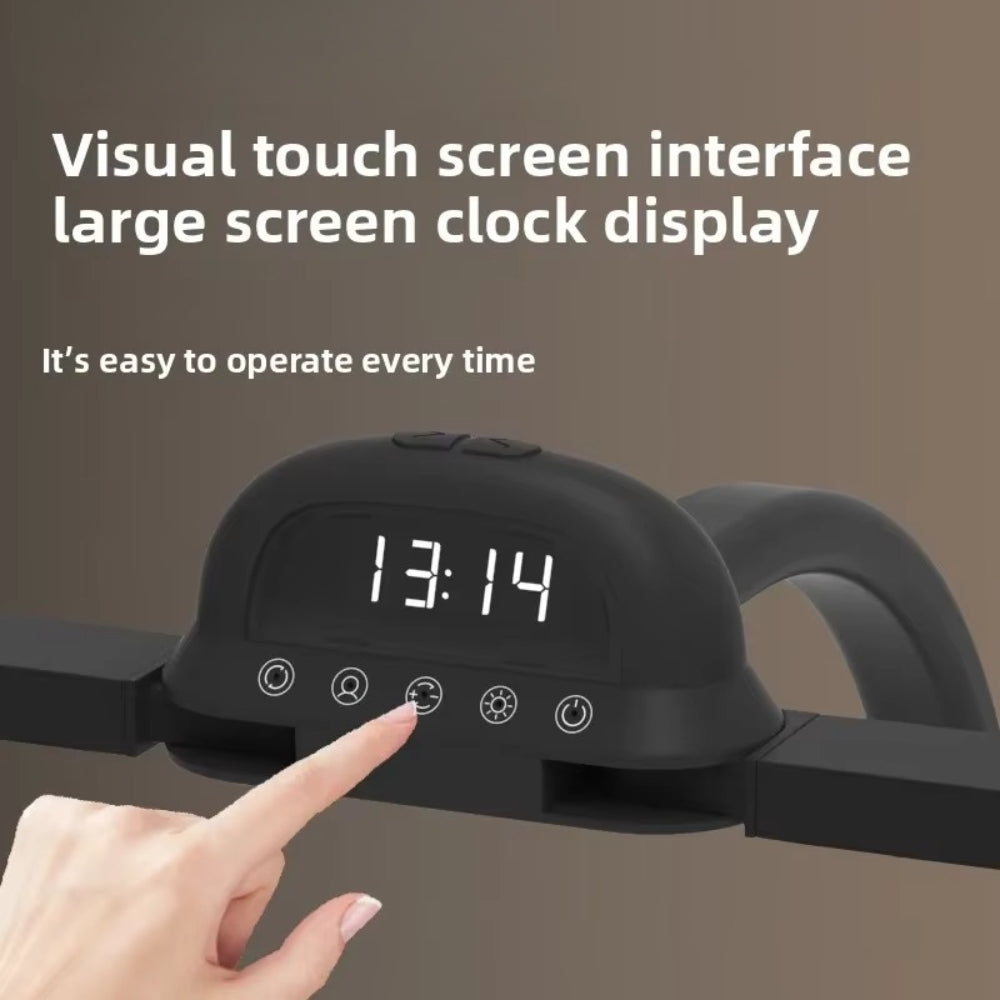 Dual Head LED Desk Lamp Foldable Gooseneck Touch Control Monitor Light Bar Home Office Study