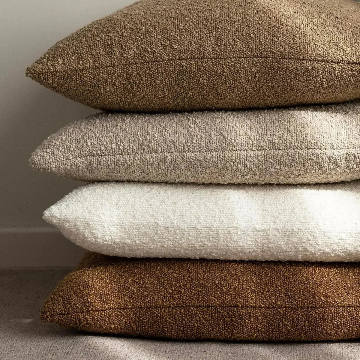 Boucle Cushion Cover 45 x 45 cm Textured Weave