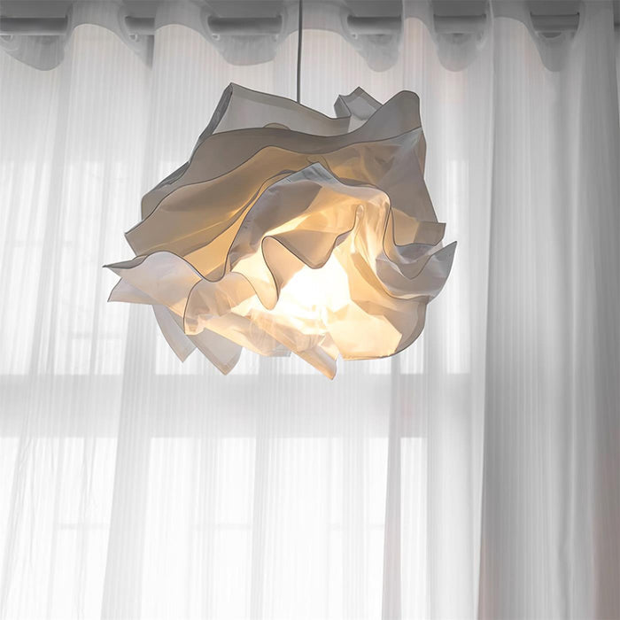 Pendant Light Parchment Cloud Shade LED Dimmable Nordic Living Room Bedroom