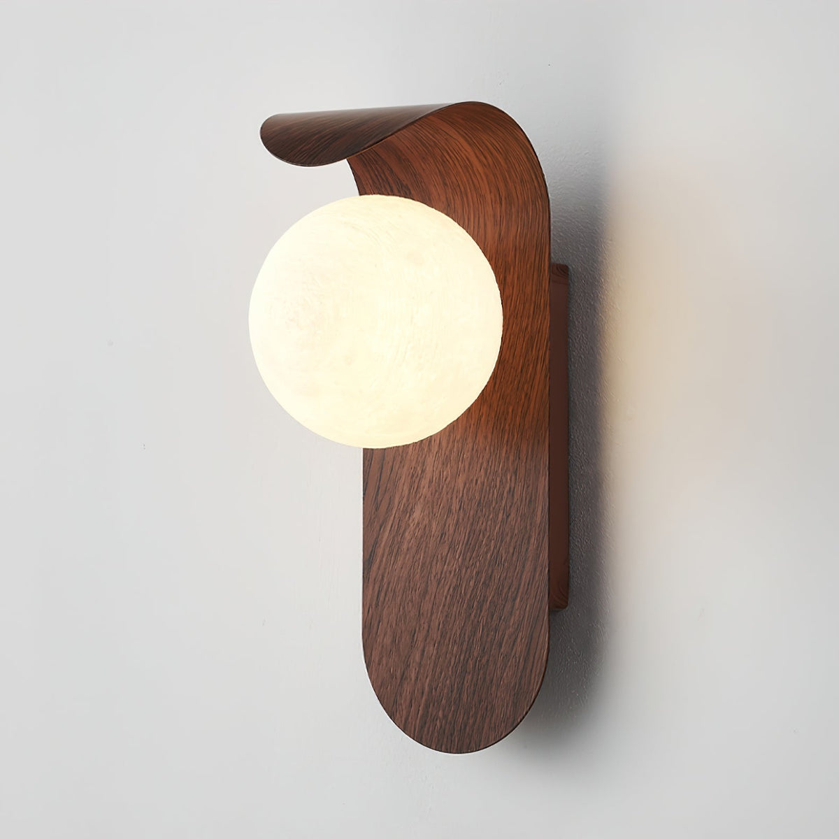 Wall Light LED Iron Wood Accent Bar Minimalist Nordic Bedroom Hallway Office
