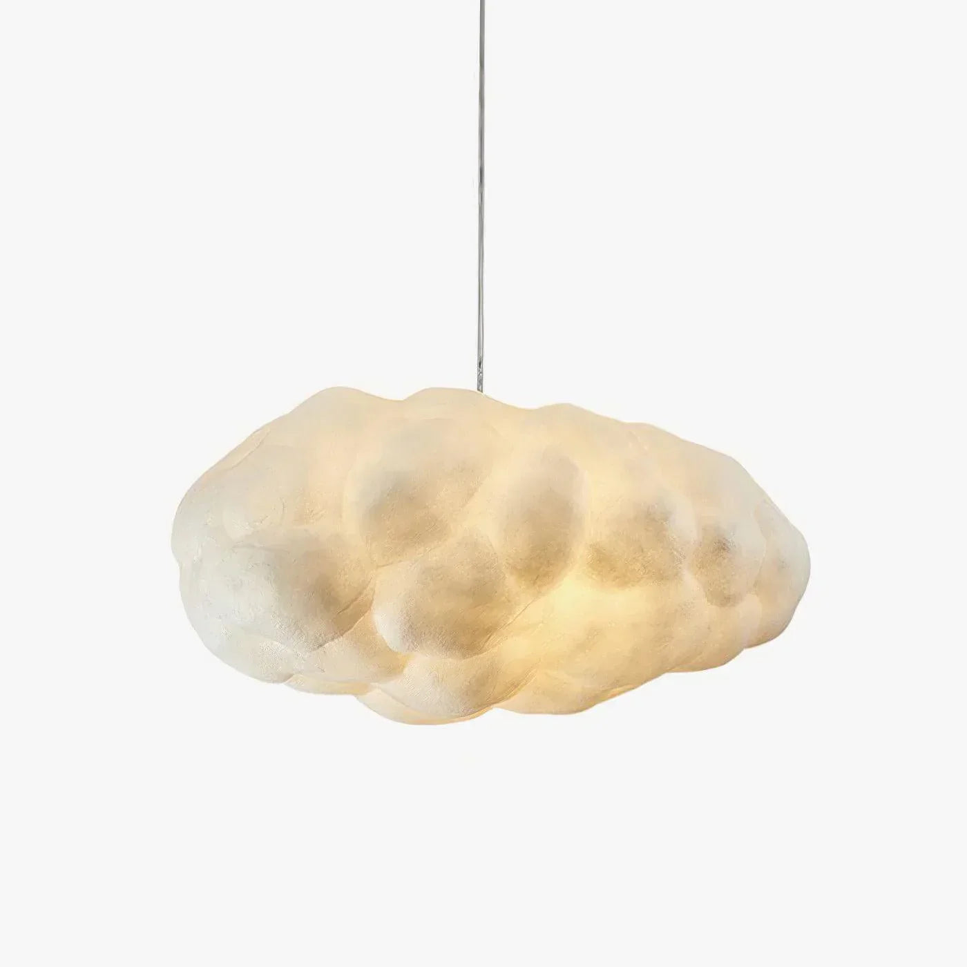 Cloud Pendant Light Hanging Ceiling Lamp Fabric Shade