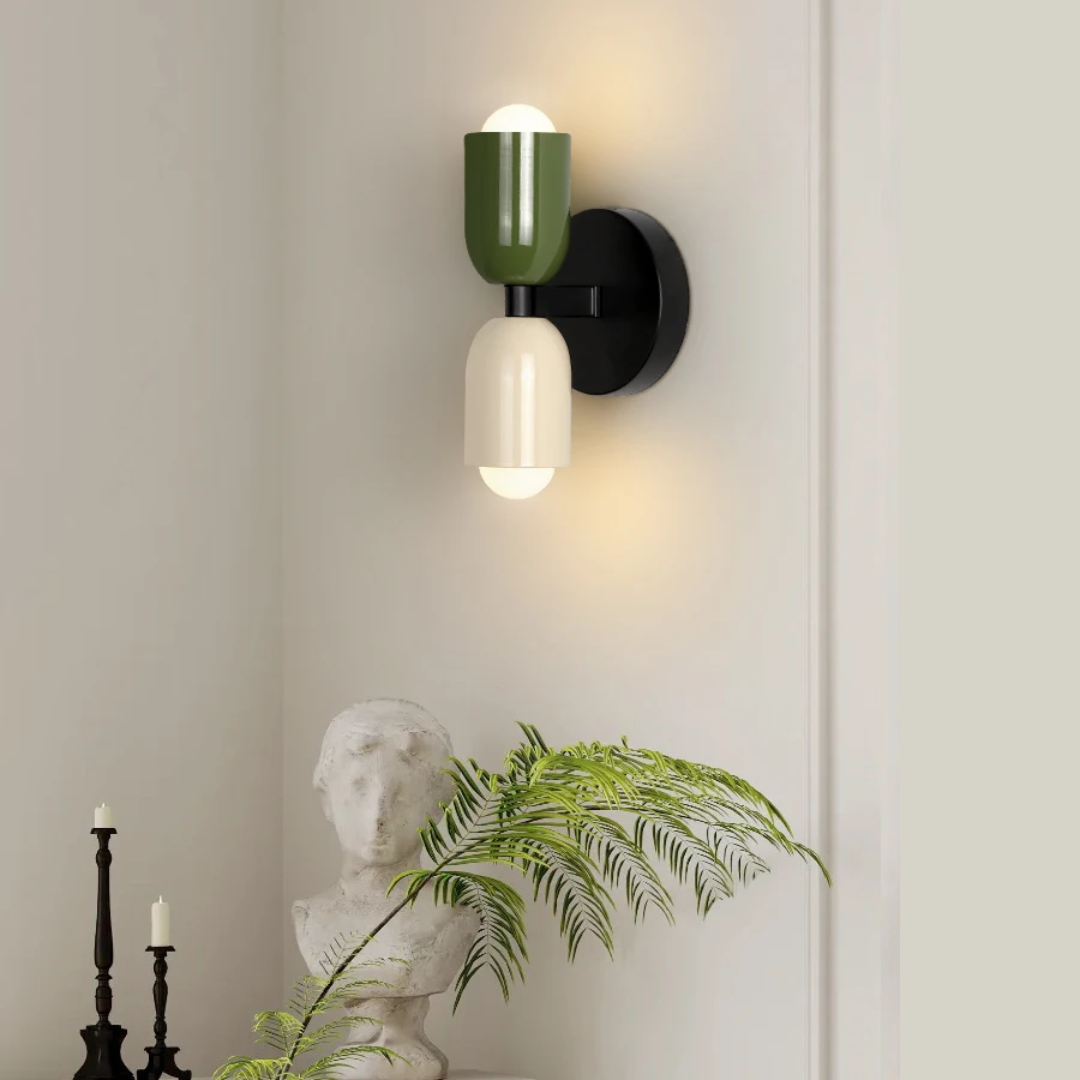 Double Cylinder Up Down Wall Light