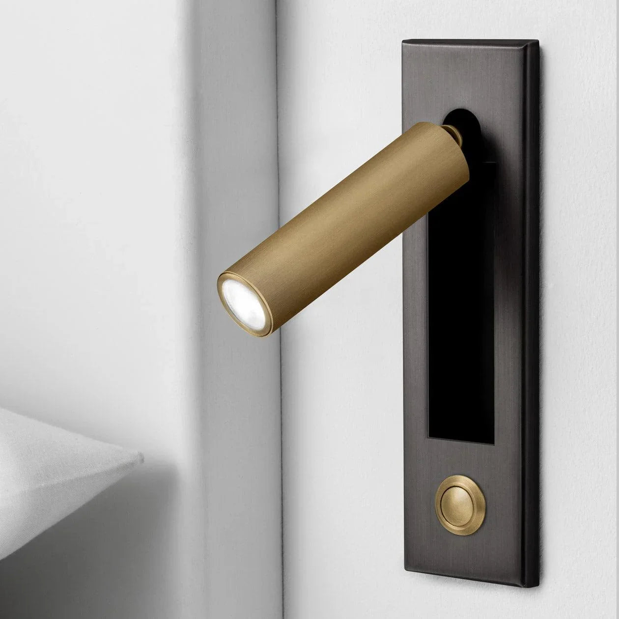 Flush Mount LED Wall Sconce Aluminium Reading Light