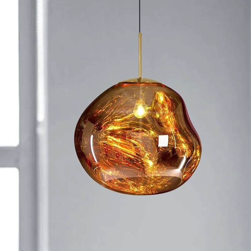 Hanging Pendant Light Metal Acrylic Ceiling Light