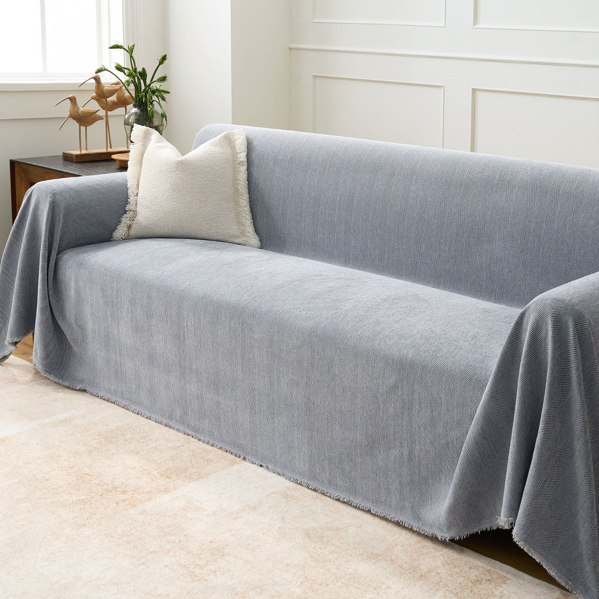 Herringbone Sofa Cover Pet Furniture Protector Couch Cover