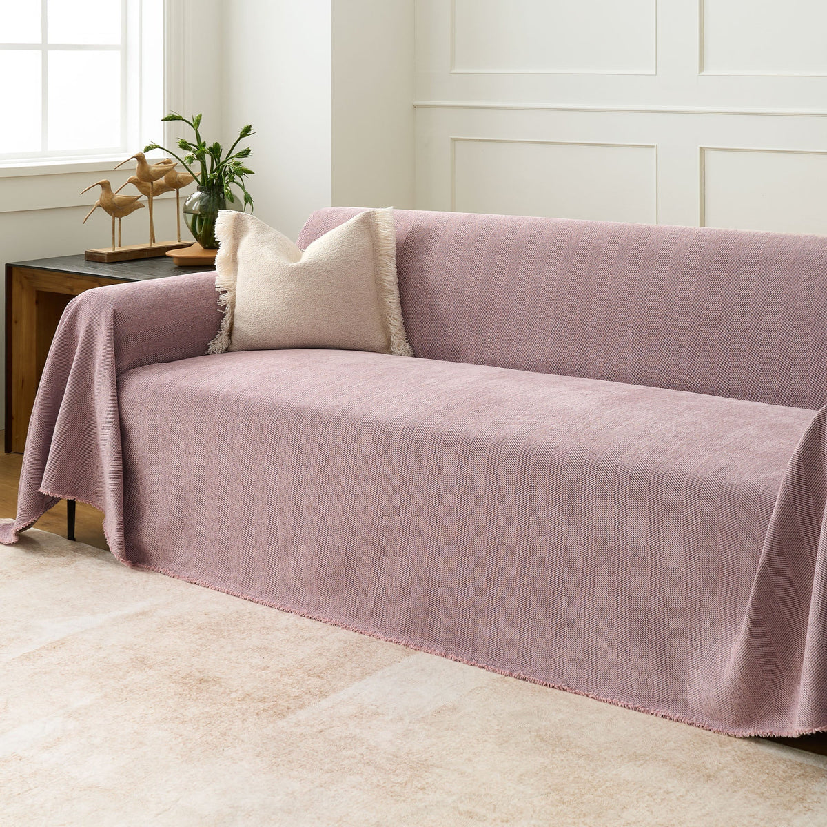 Herringbone Sofa Cover Pet Furniture Protector Couch Cover