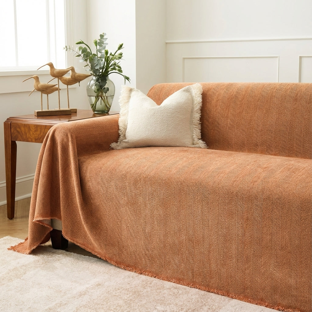Herringbone Sofa Cover Pet Furniture Protector Couch Cover