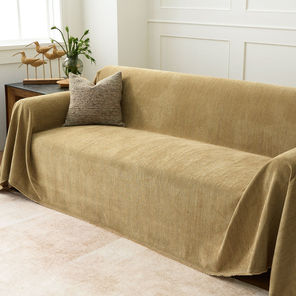 Herringbone Sofa Cover Pet Furniture Protector Couch Cover