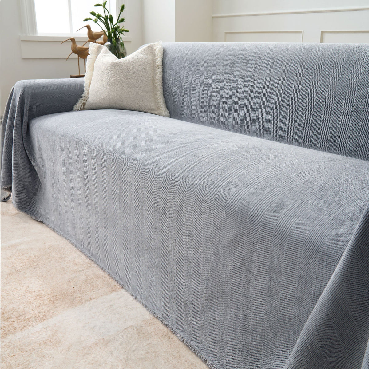 Herringbone Sofa Cover Pet Furniture Protector Couch Cover