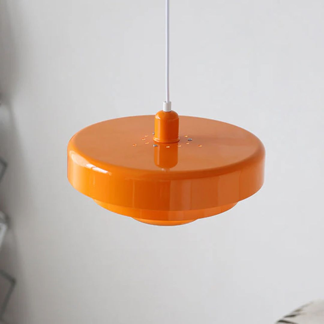 Layered Metal Hanging Pendant Light