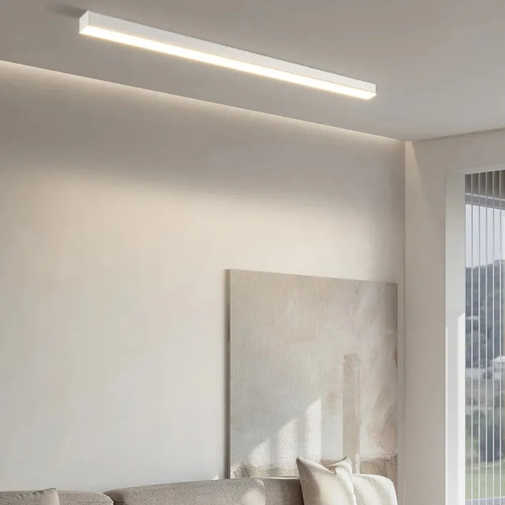 Linear LED Ceiling Light Flush Mount Fixture