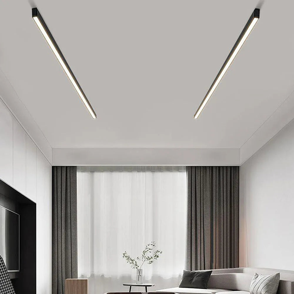 Linear LED Ceiling Light Flush Mount Fixture