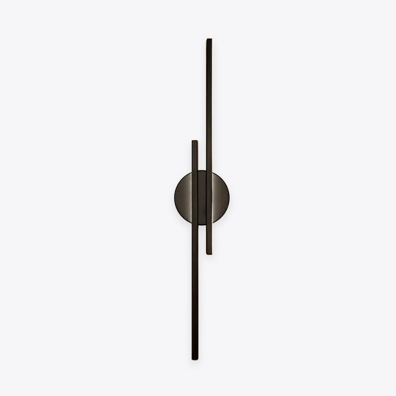 Linear LED Wall Sconce with Metal Frame