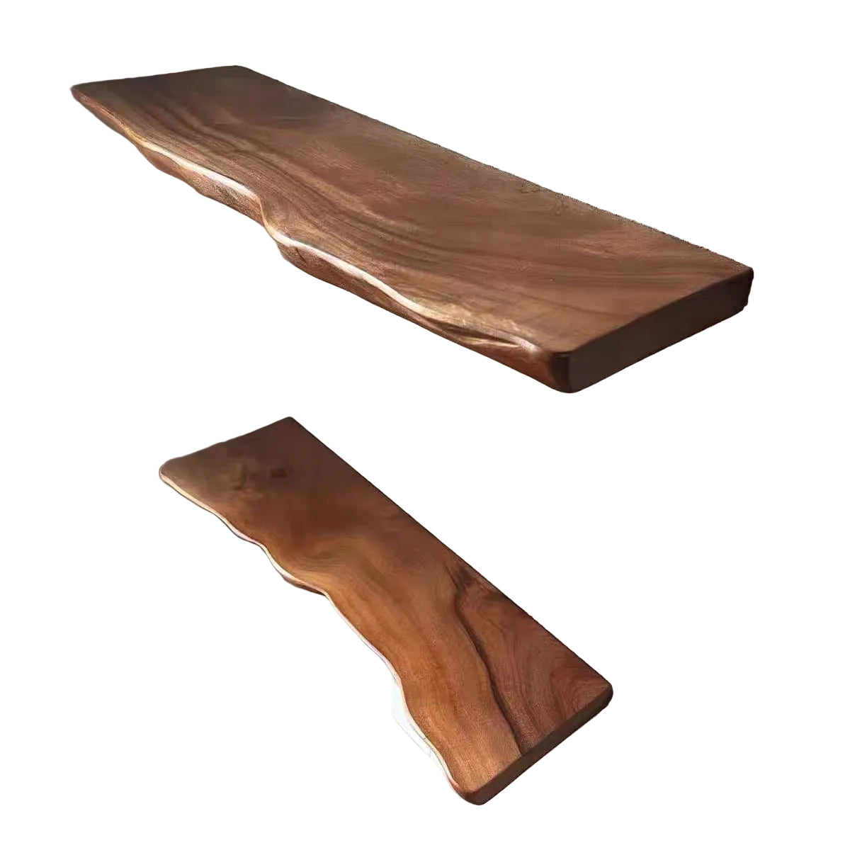 Live Edge Wood Shelves Wall Mounted