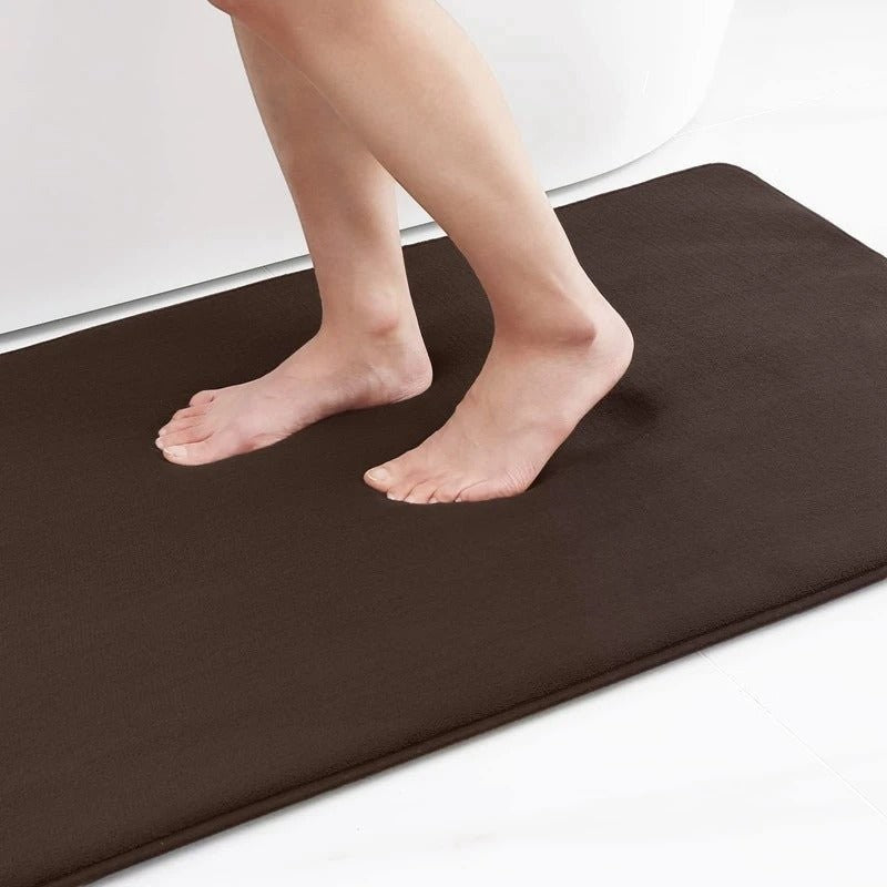 Memory Foam Bath Mat with Non Slip Backing