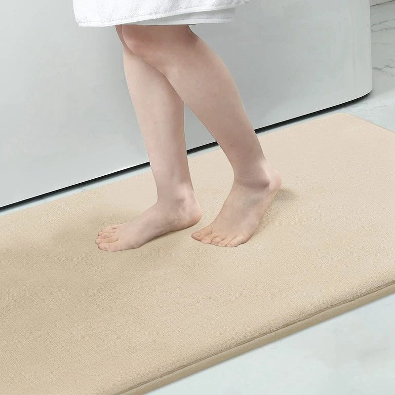 Memory Foam Bath Mat with Non Slip Backing