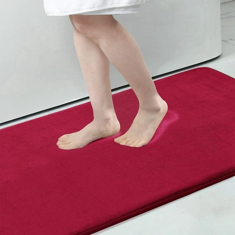 Memory Foam Bath Mat with Non Slip Backing