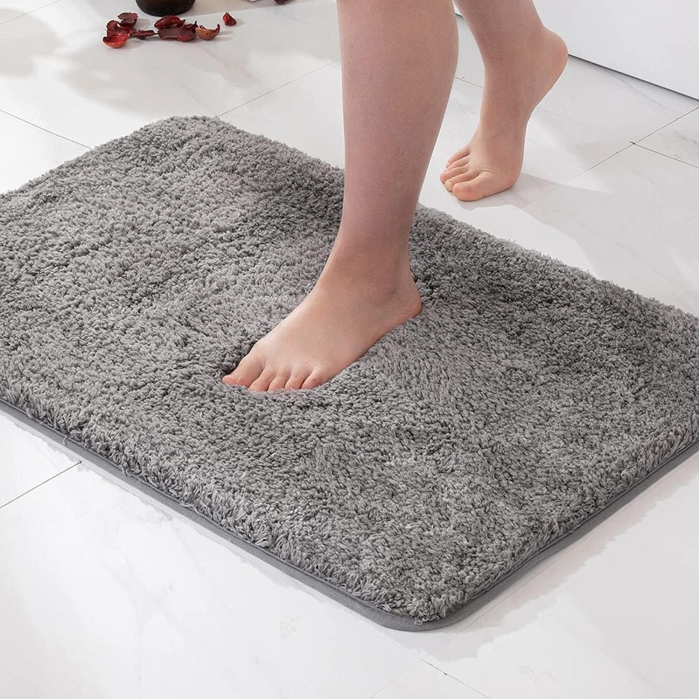 Microfibre Bath Rug with Non Slip Backing