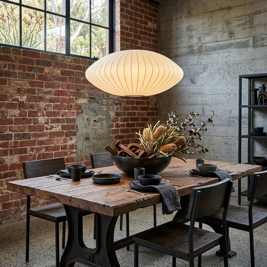 Fabric Pendant Light Pleated Hanging Ceiling Lamp