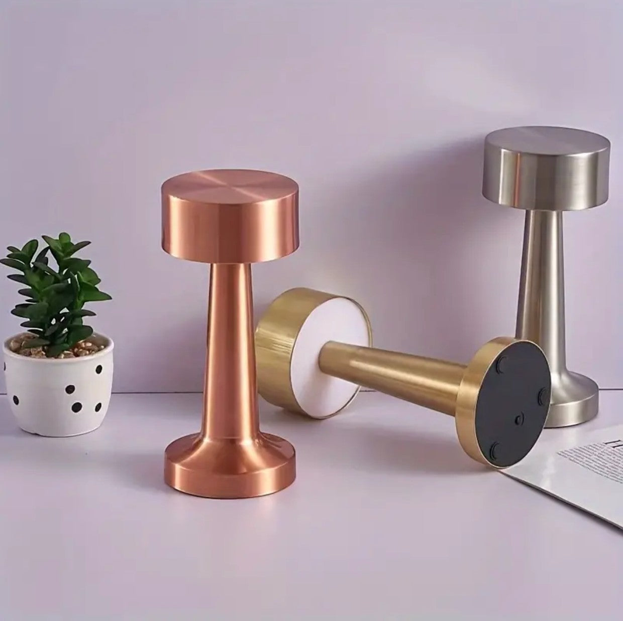 Rechargeable LED Table Lamp with Touch Control
