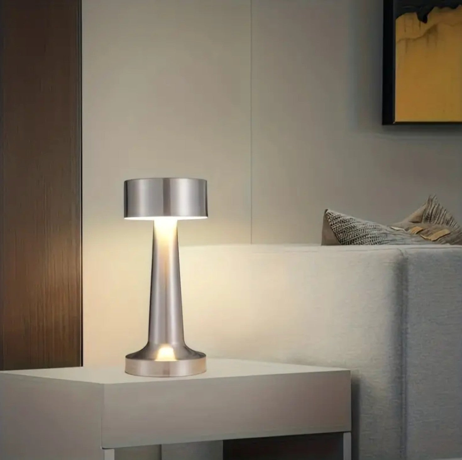 Rechargeable LED Table Lamp with Touch Control