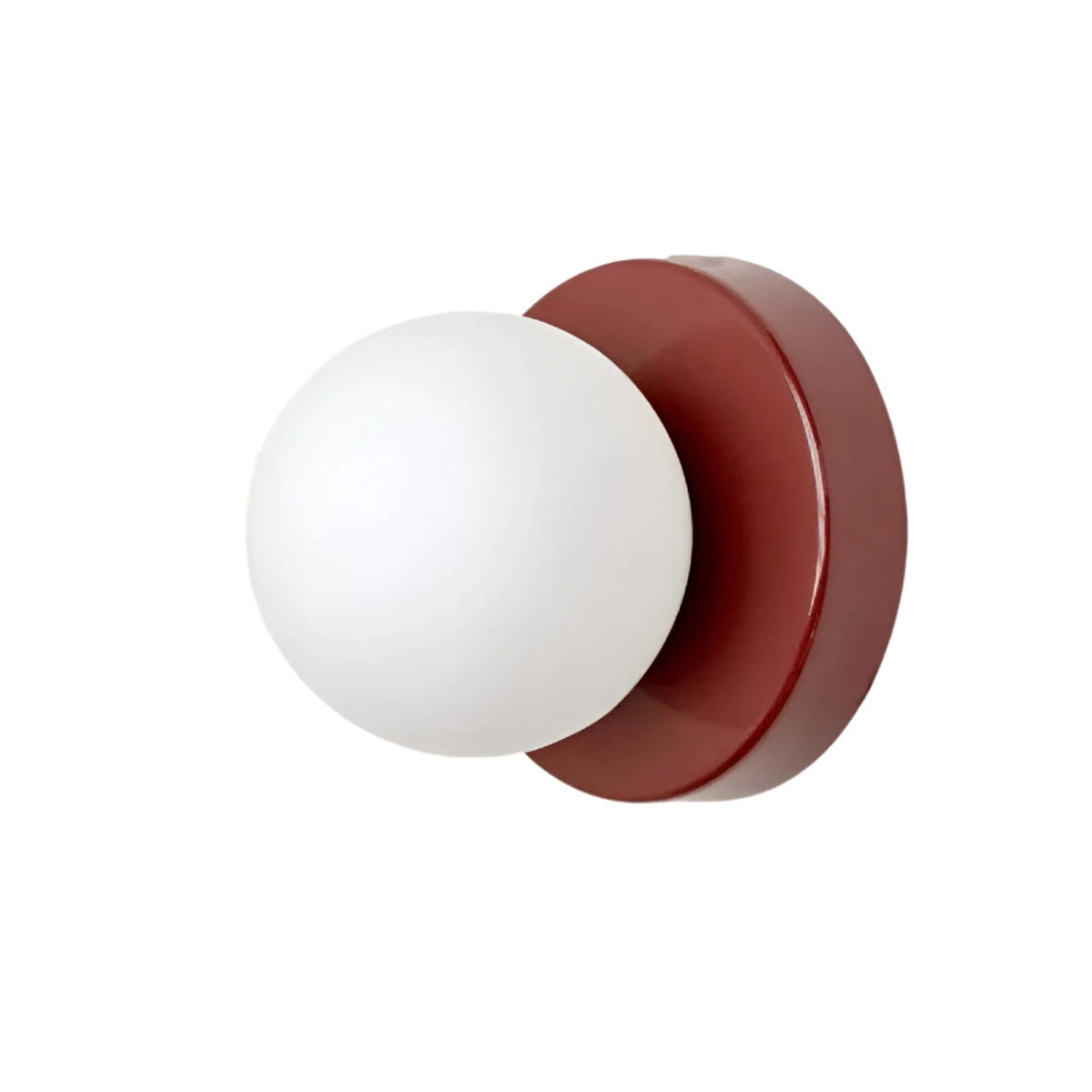 Wall Light Sconce Rounded Iron LED G9 Minimalist Bedroom Hallway Living Room