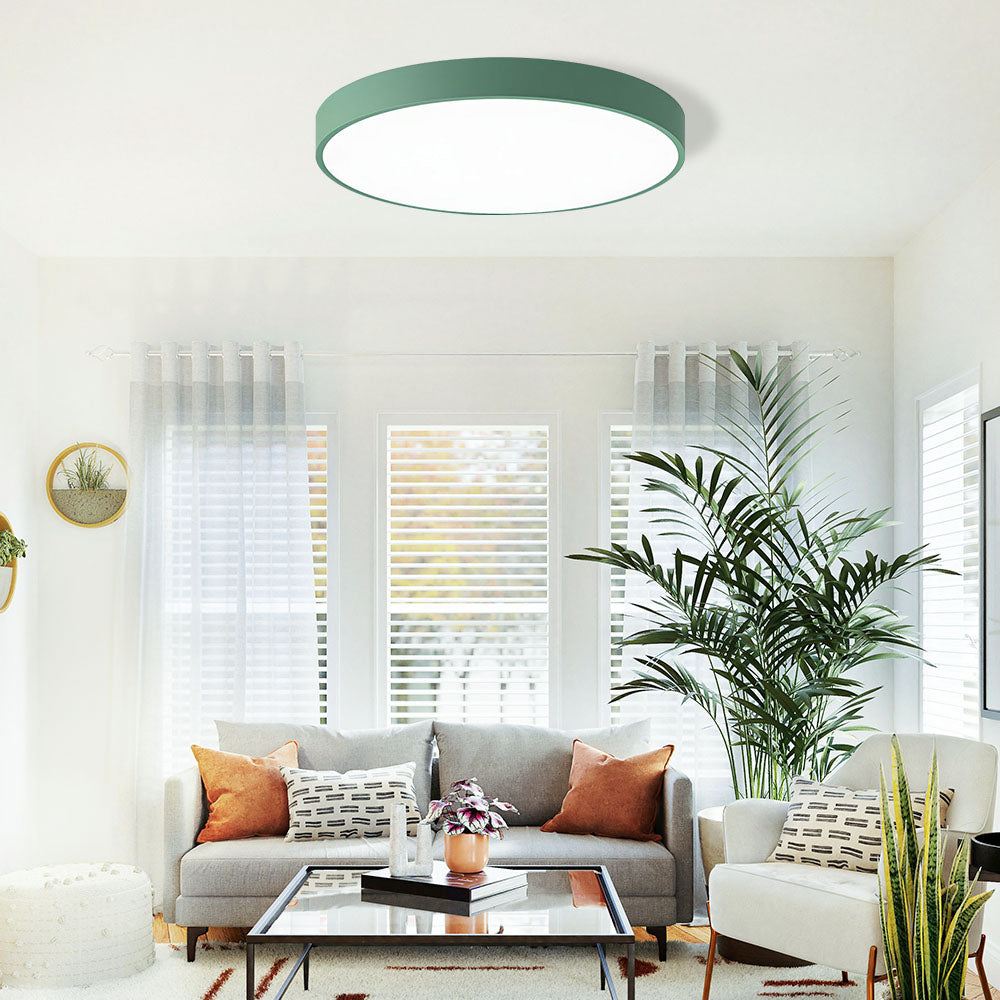 Round Flush Mount LED Ceiling Light