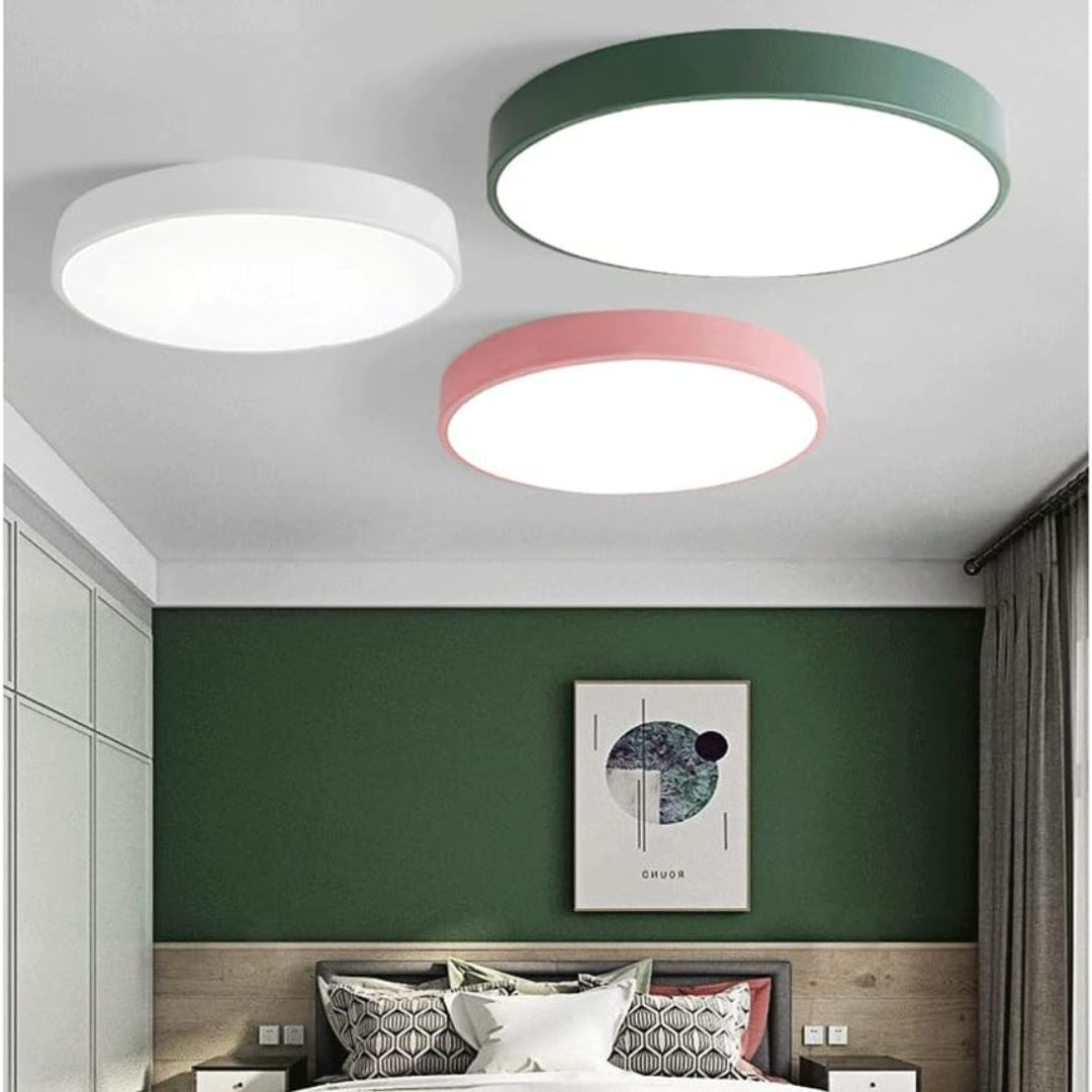 Round Flush Mount LED Ceiling Light