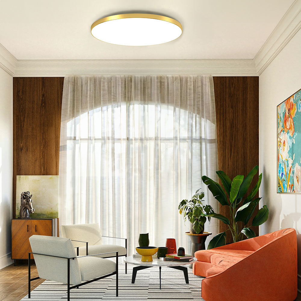 Round LED Flush Mount Ceiling Light