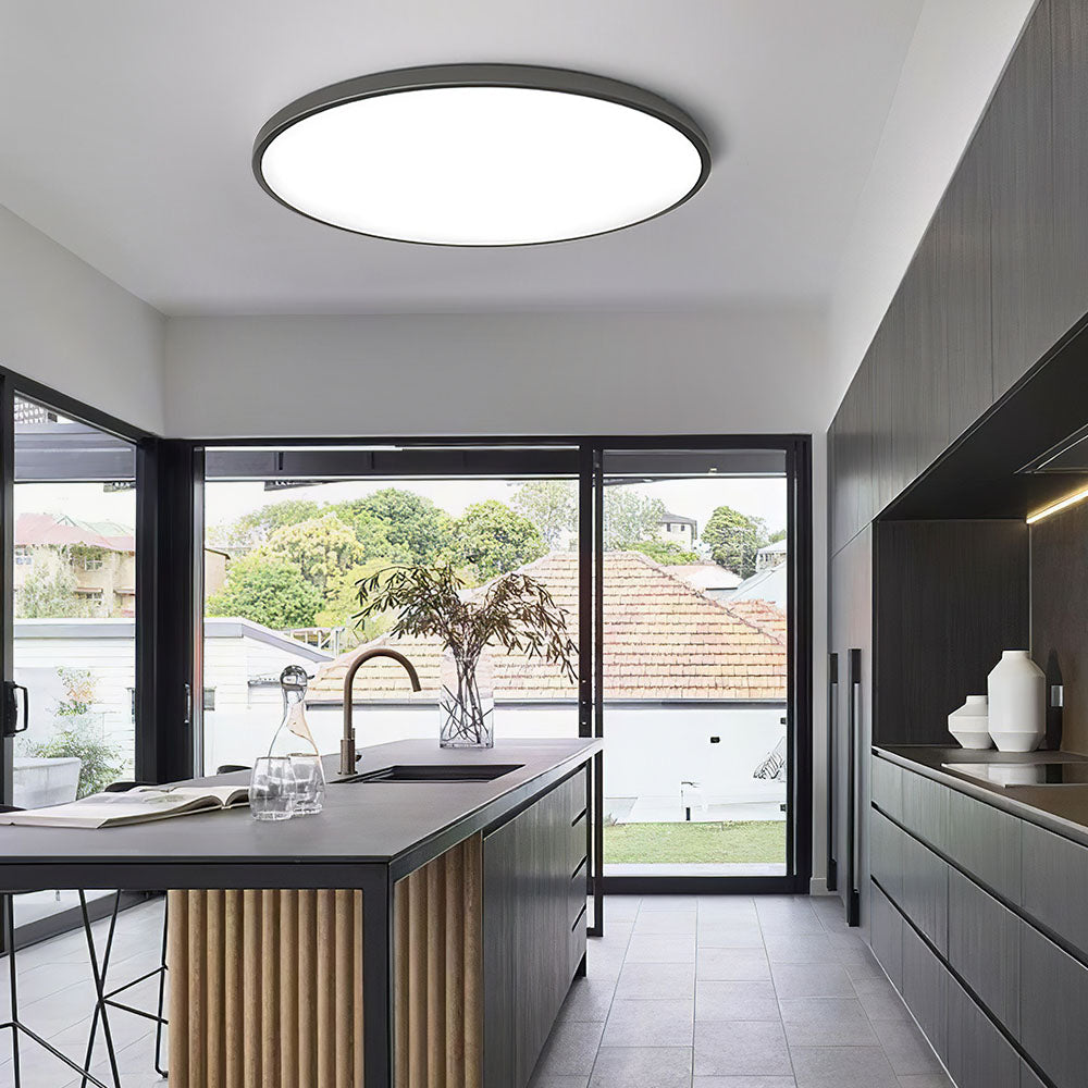 Round LED Flush Mount Ceiling Light