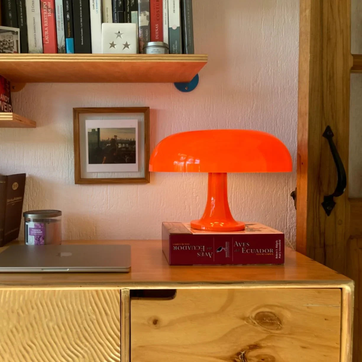 Mushroom Table Lamp E14 Retro Bedside and Desk Light