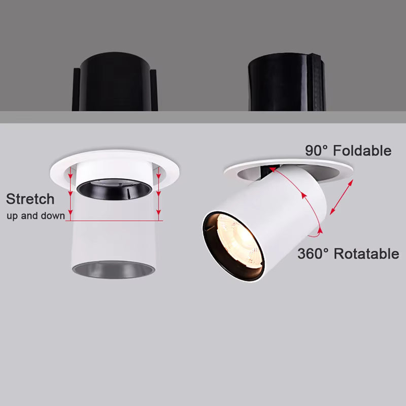 Die-Cast Aluminium LED Recessed Downlight Dimmable