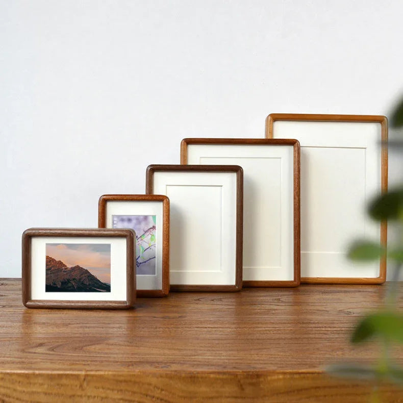 Solid Hardwood Picture Frame with Mortise and Tenon Joints