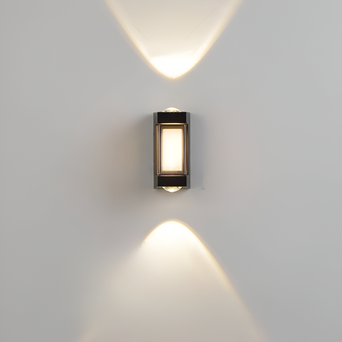 Outdoor Wall Light LED Up Down Acrylic Minimalist Garden Patio Porch Entryway