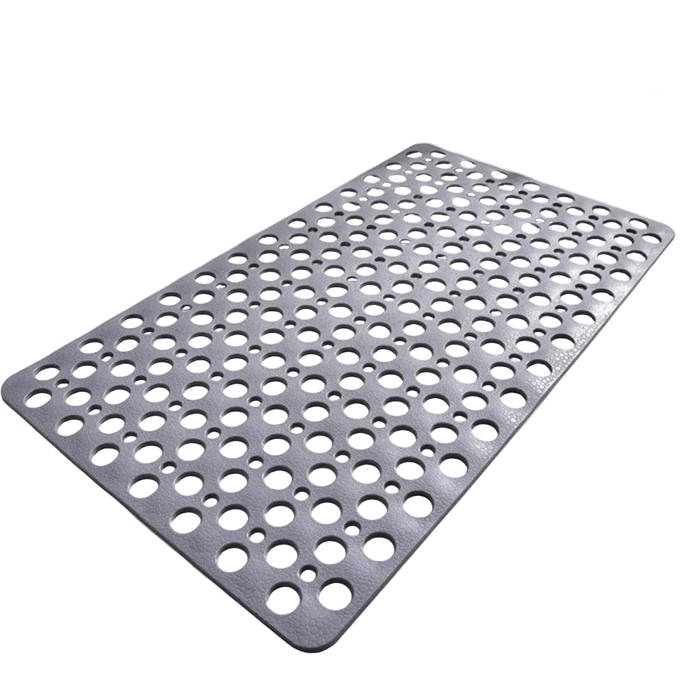 TPE Shower Mat with Suction Cups & Drainage Holes