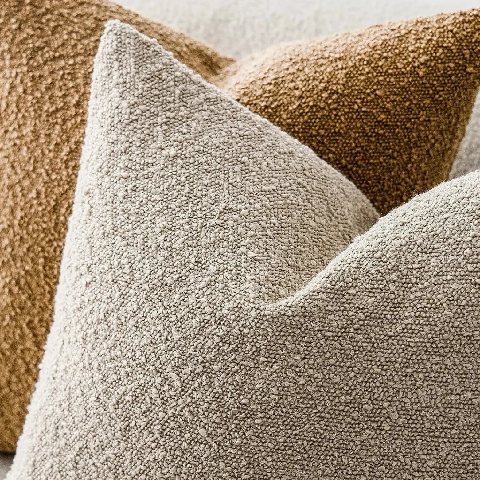 Textured Boucle Cushion Cover