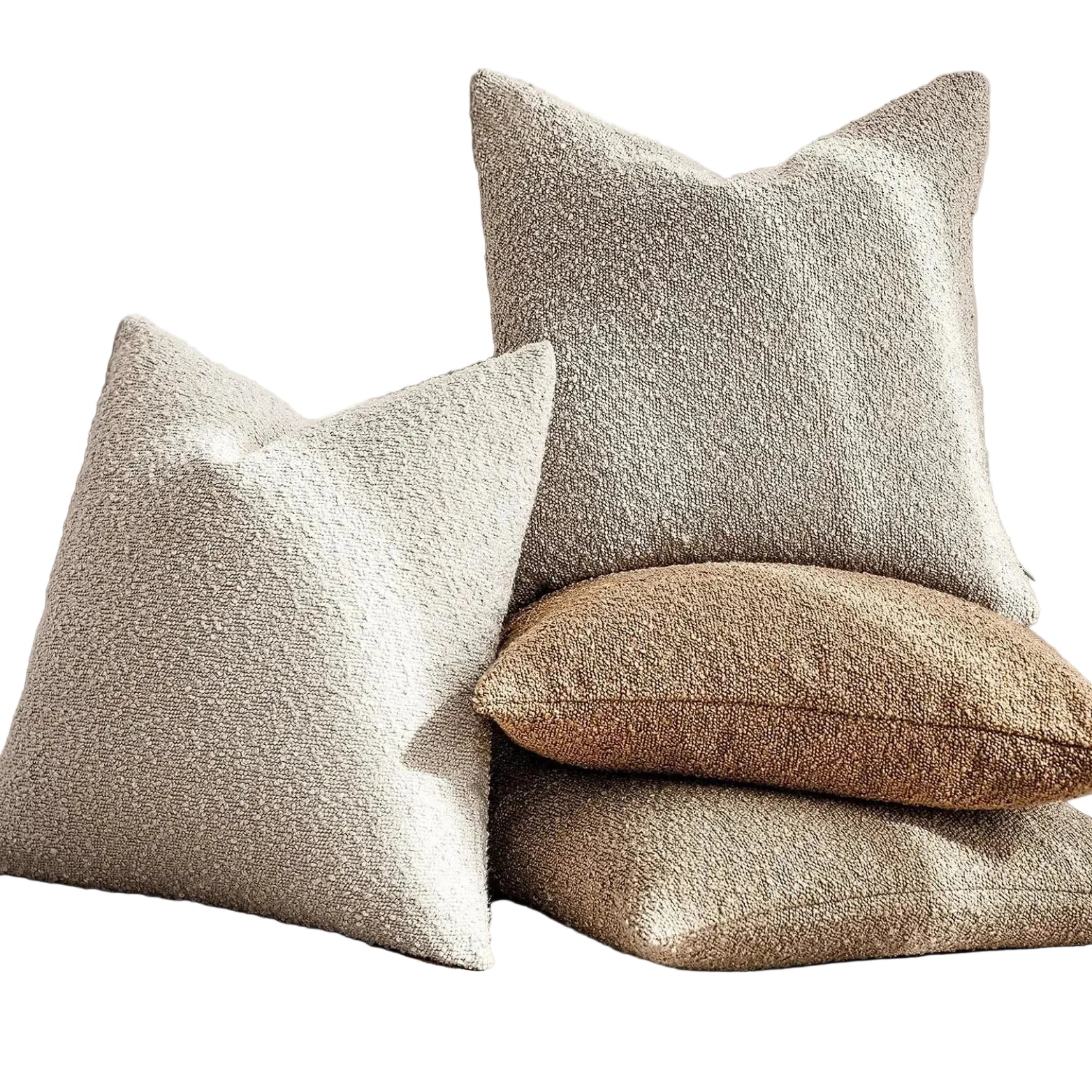 Textured Boucle Cushion Cover