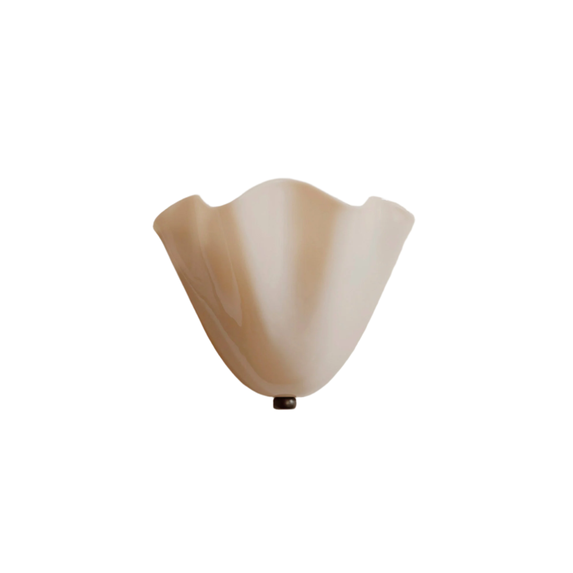 Tulip Shaped Glass Wall Light