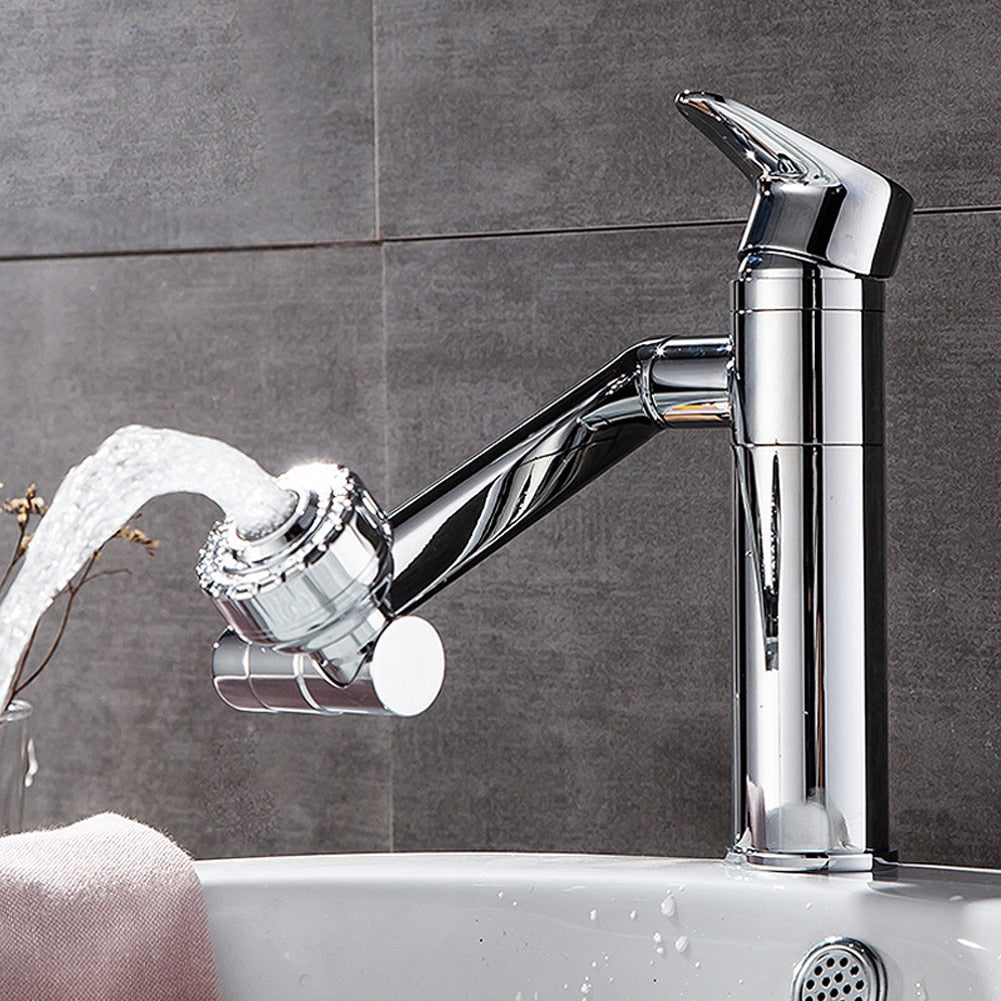 Mixer Tap 1080 Degree Rotating Aerator Brass Bathroom Basin Kitchen Sink