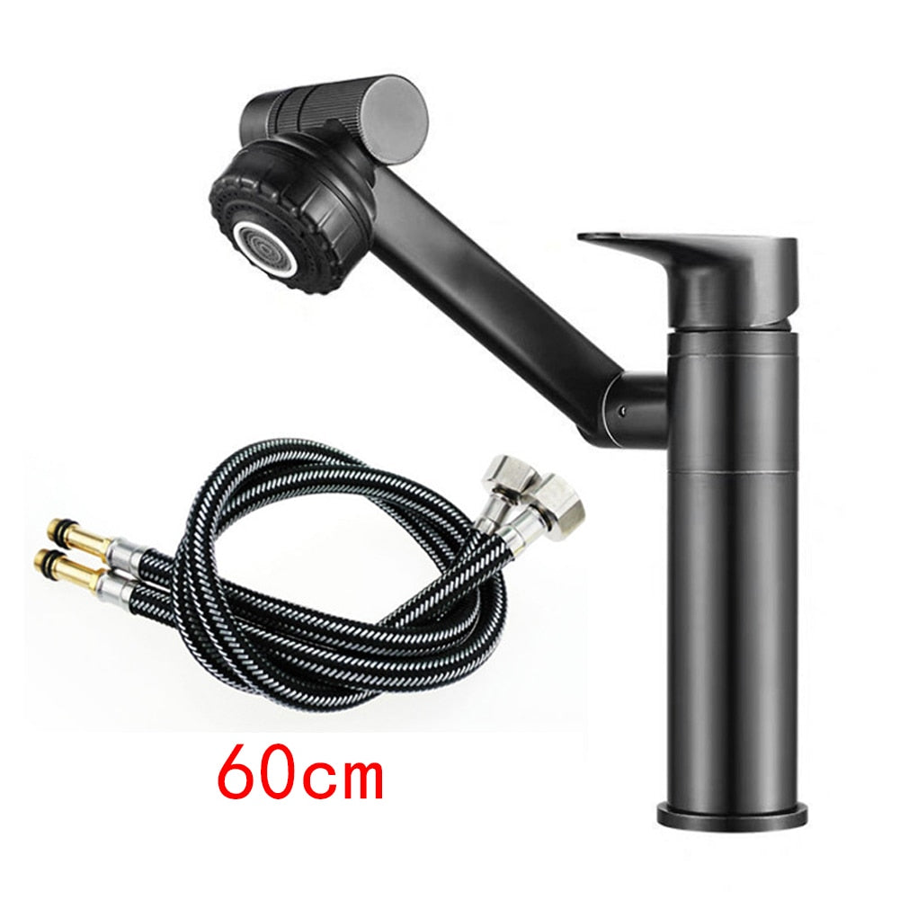 Mixer Tap 1080 Degree Rotating Aerator Brass Bathroom Basin Kitchen Sink