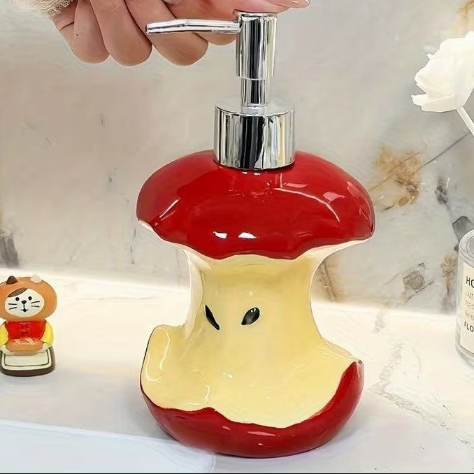 Apple Core Soap Dispenser