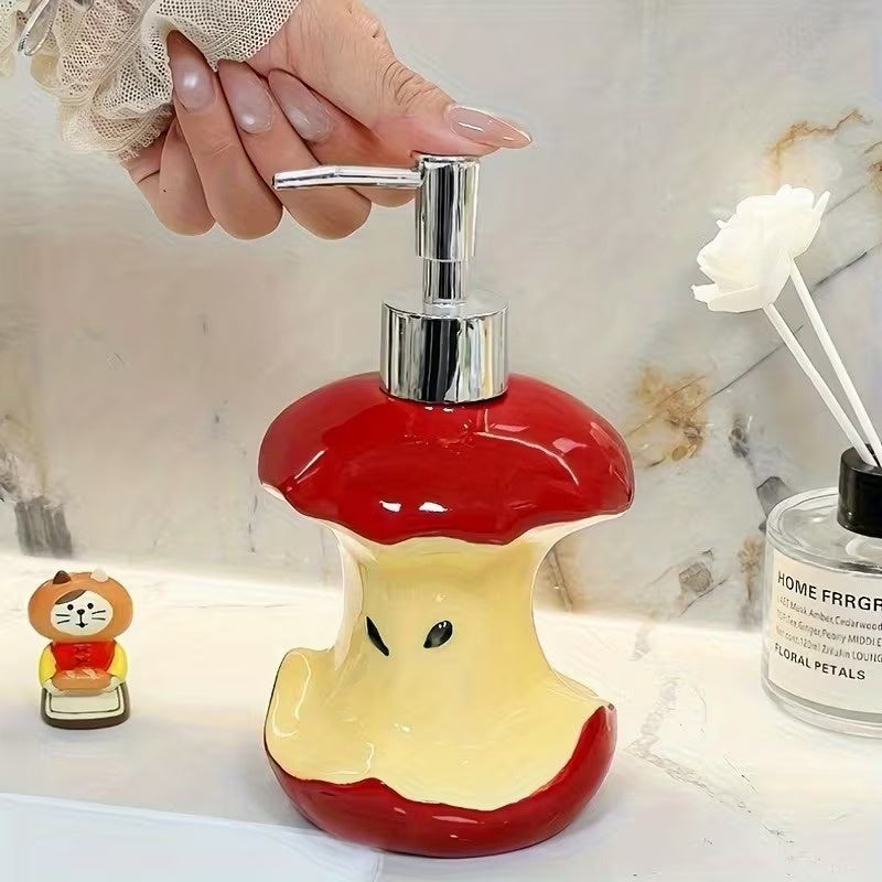 Apple Core Soap Dispenser