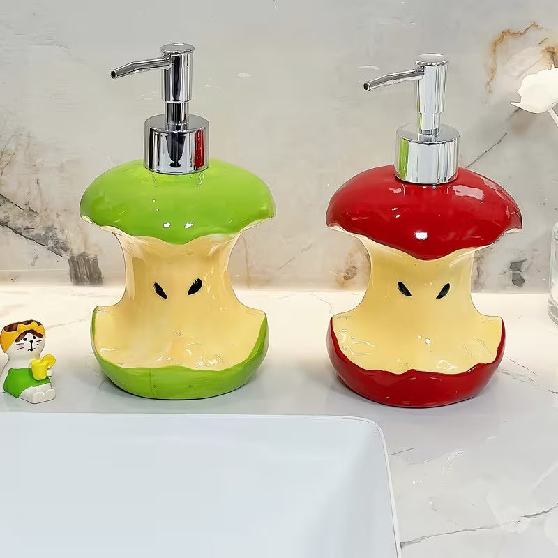 Apple Core Soap Dispenser