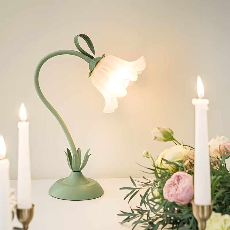 Flowering Plant Table Lamp