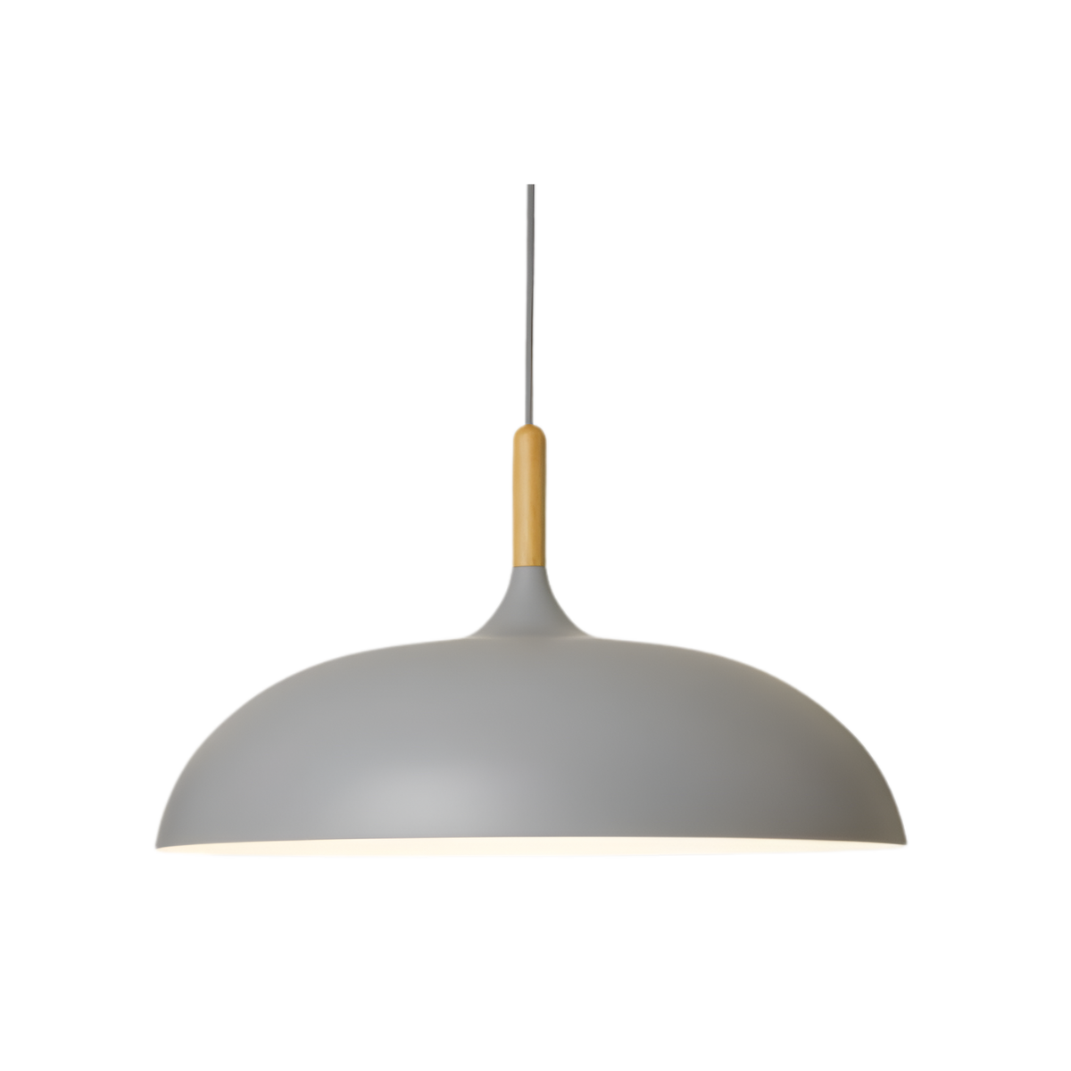 Pendant Light Solid Wood Iron Drum Shade Nordic Kitchen Island Dining Room